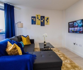 Virexxa Bedford Centre - Alpha Suite - 2Bed Flat with Free Parking & Gym