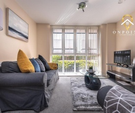 OnPoint- STUNNING 2 Bed, 2 Bath - Flat With Free Parking!