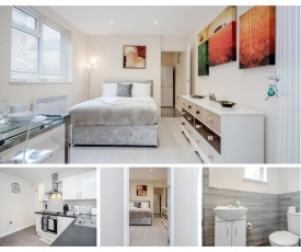 Homely Spaces Presents Apartments A & B, Large Studios for Up to 2 Guests Each, Close to Hospital NO DEPOSIT!